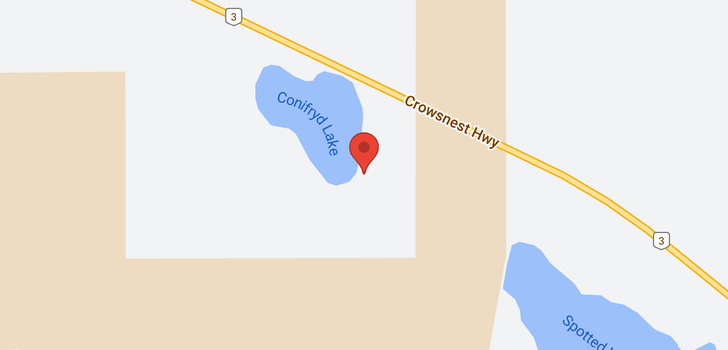 map of 18255 HWY 3